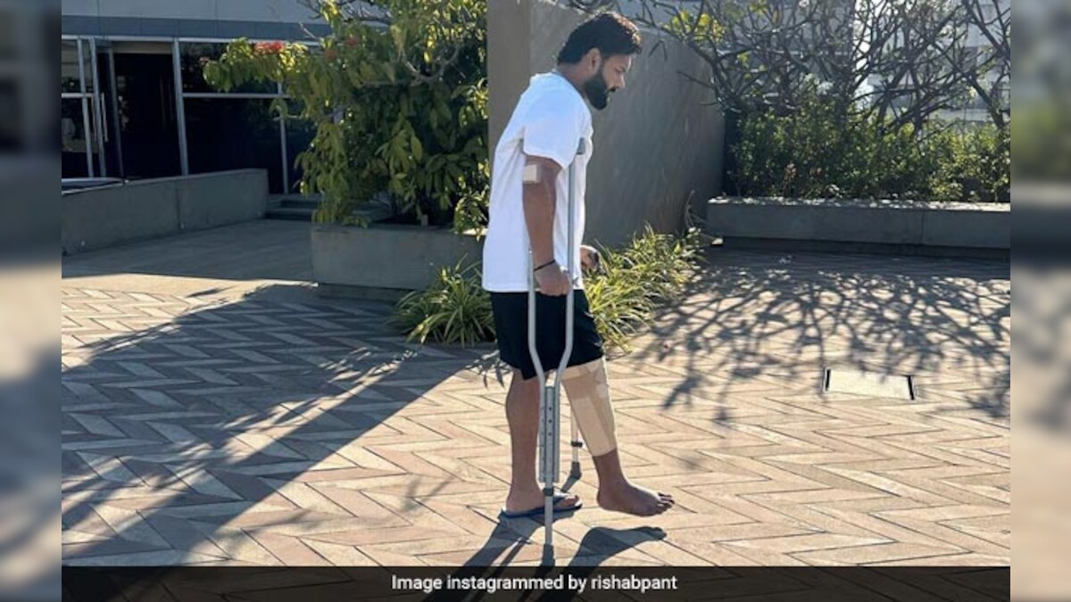 “One Step…”: Rishabh Pant Shares First Images Of Walking Since Horrific Car Crash. See Pics