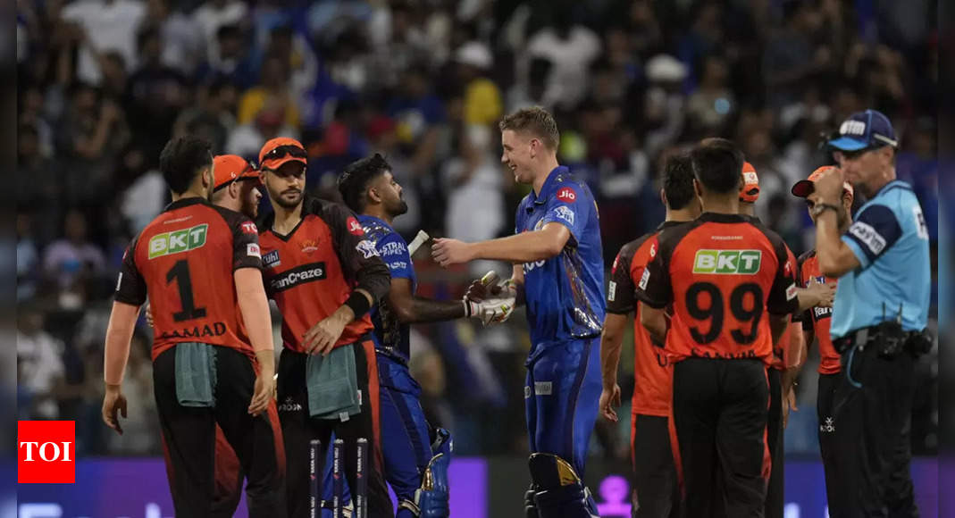MI vs SRH, IPL 2023, highlights: Cameron Green century keeps Mumbai Indians in the hunt for playoffs | Cricket News