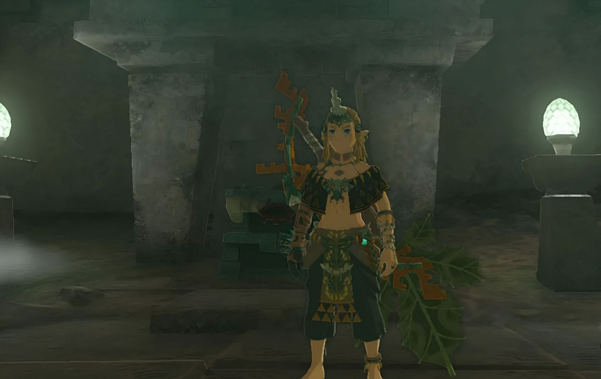 How to complete Secret of The Ring Ruins to get the Charged armor set in The Legend of Zelda Tears of the Kingdom