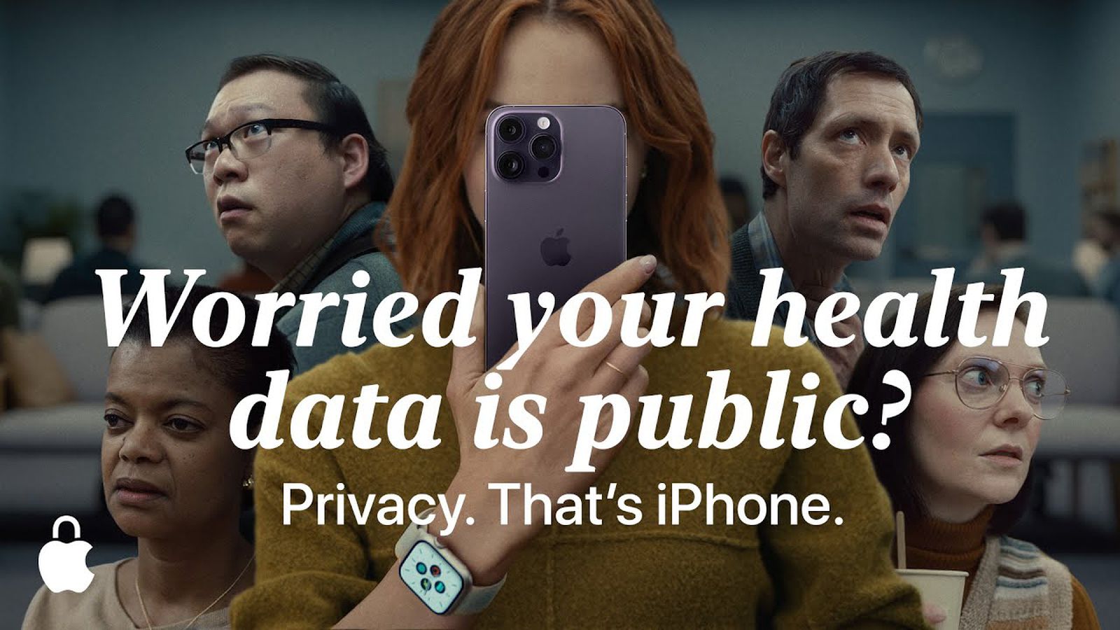 Apple’s Latest Ad Campaign Takes a Humorous Look at Health Data Privacy